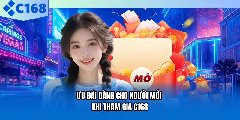 Ưu đãi dành cho người mới khi tham gia C168 